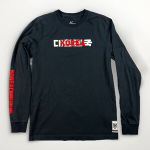 Nike South Korea National Soccer Team LS Shirt Seoul Air Force 1 World Cup Sz S